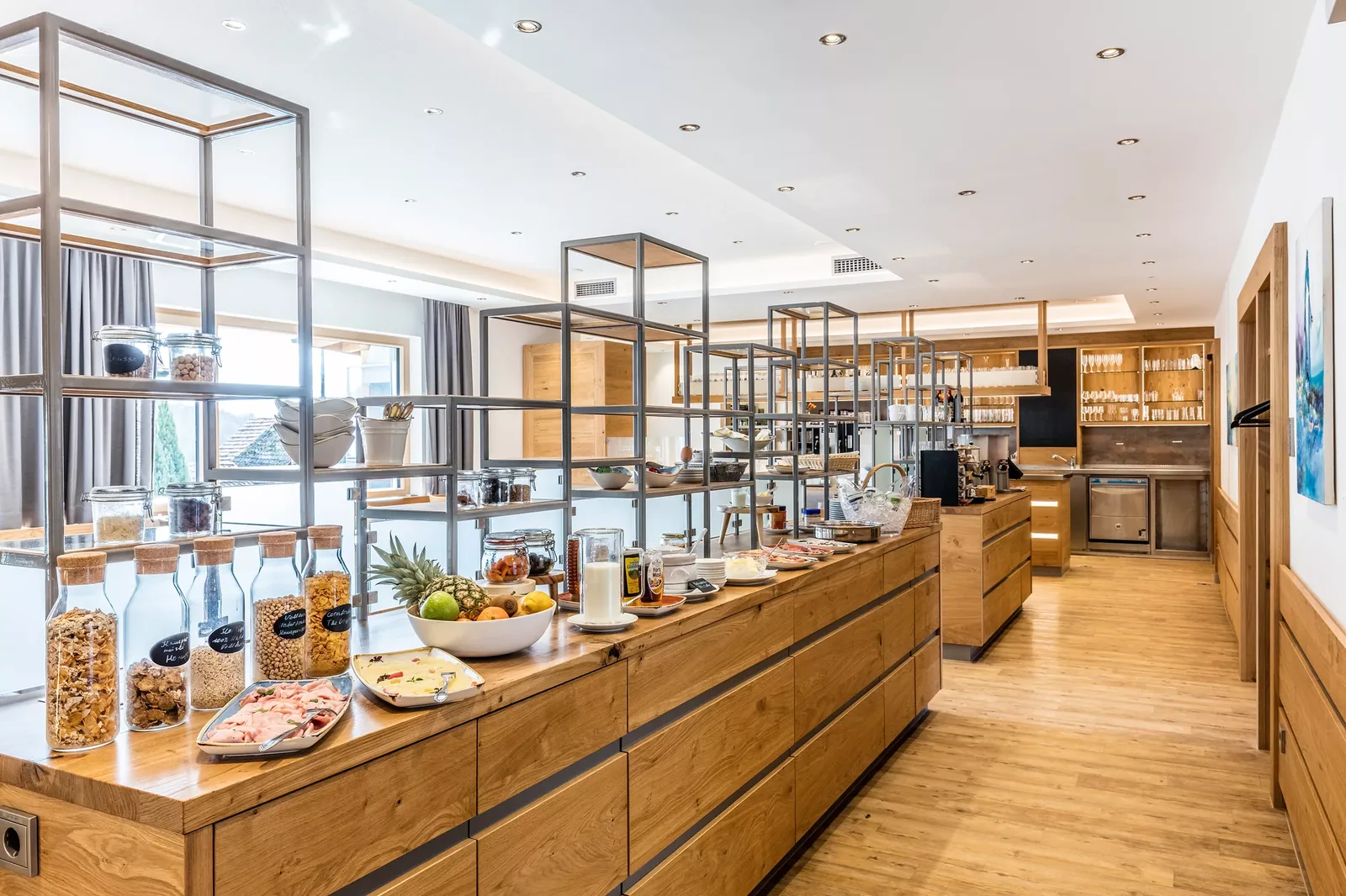 Eingedeckte Tafel im Rührberger Hof